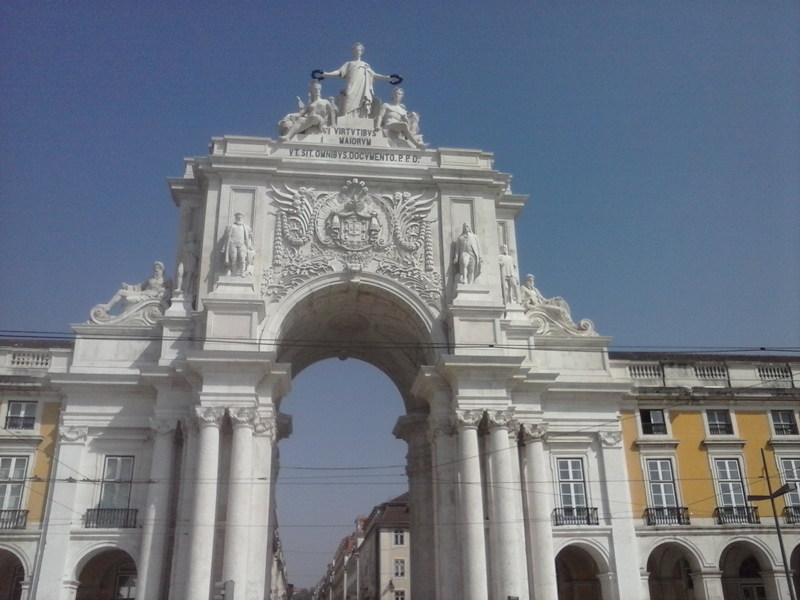 ARCO DA AUGUSTA . MIRADOURO 